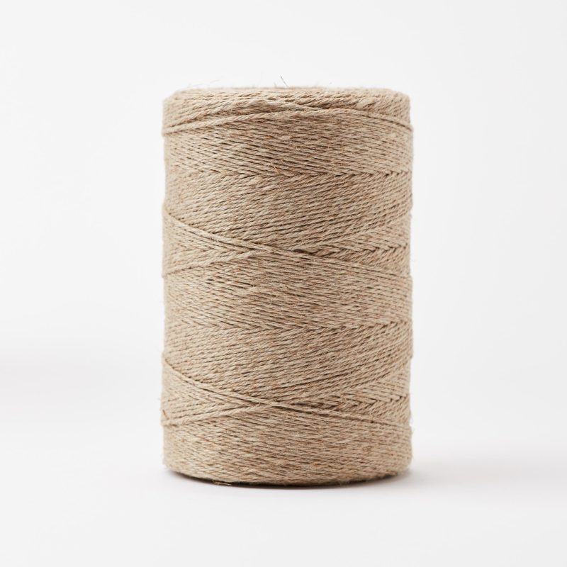 4 12 Linen Warp Yarn Natural