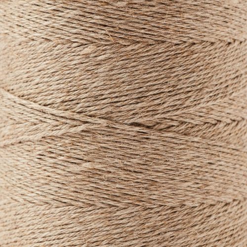 4 12 Linen Warp Yarn Natural Detail