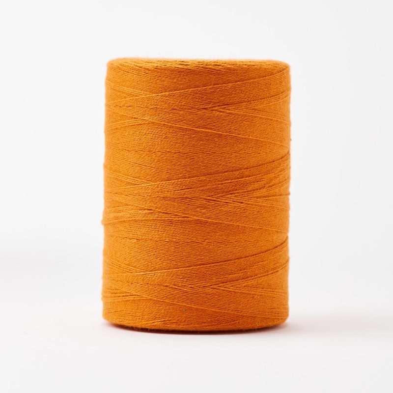 8 2 Cotton Weaving Yarn Orange