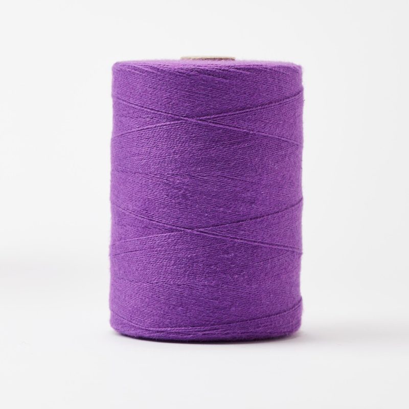 8 2 Cotton Weaving Yarn Purple