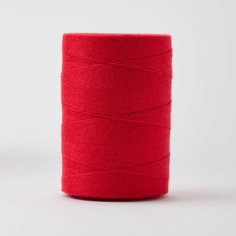 8 2 Cotton Weaving Yarn Scarlet