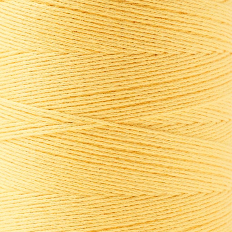 8 4 Cotton Weaving Yarn Bright Yellow Detail