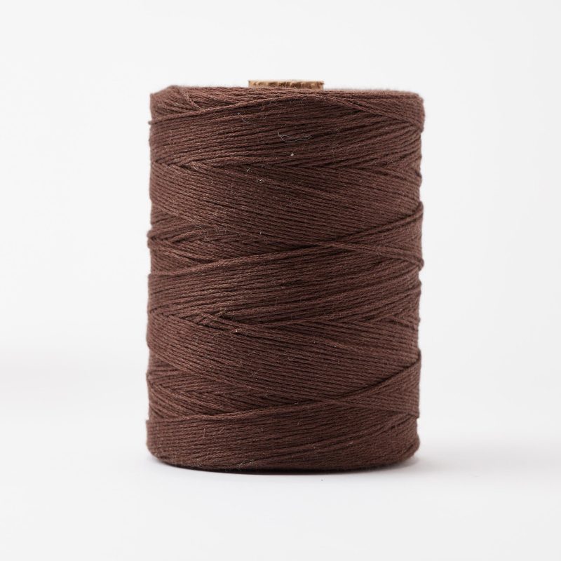 8 4 Cotton Weaving Yarn Chocolate