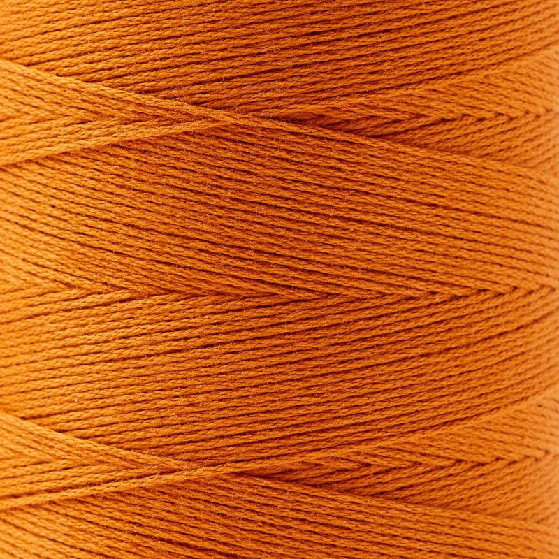 8 4 Cotton Weaving Yarn Orange Detail