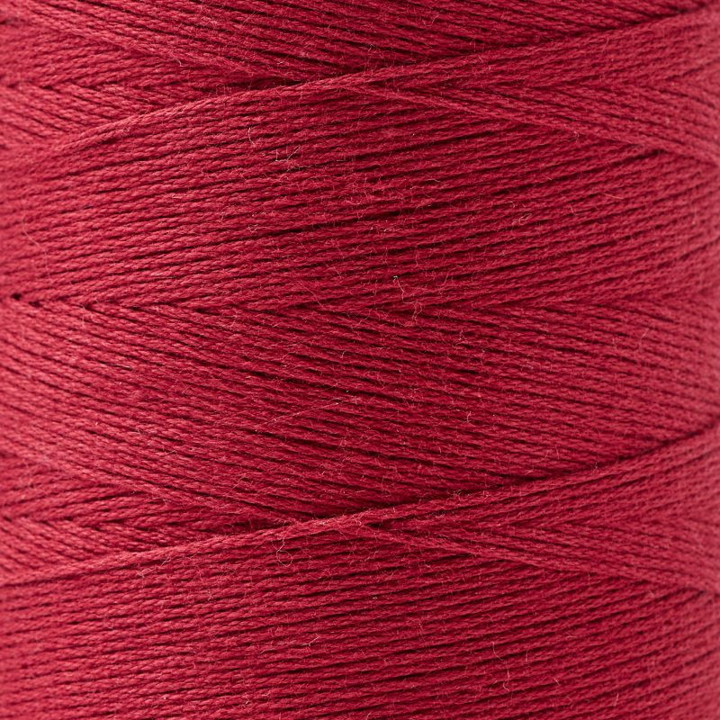 8 4 Cotton Weaving Yarn Raspberry Detail