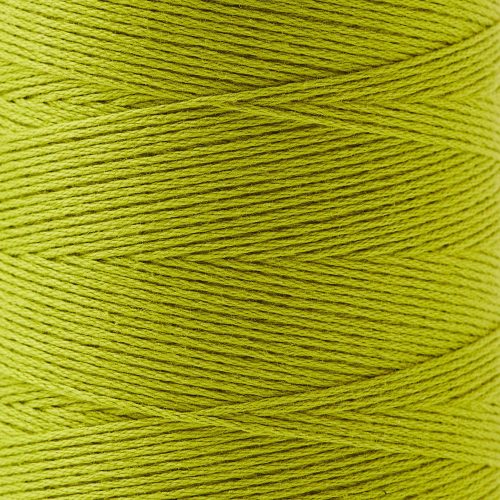 8 4 Cotton Weaving Yarn Yellow Green Detail