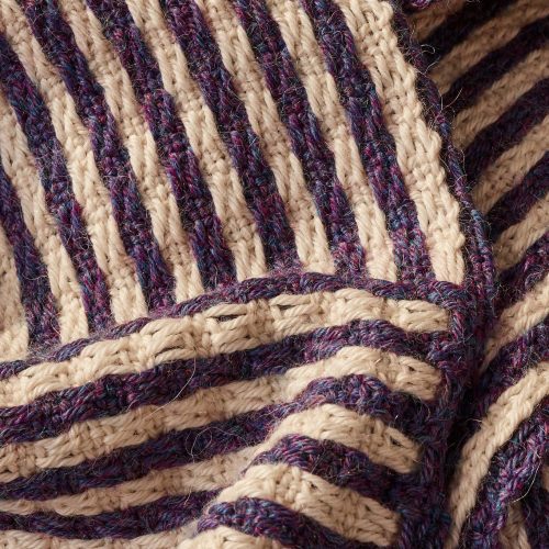 DDW Scarves Vertical Stripes Detail