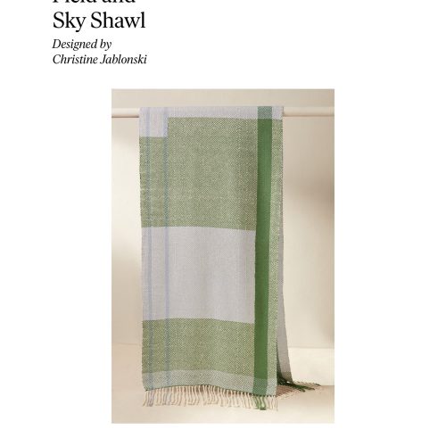 FieldandSkyShawlPatternGistYarn