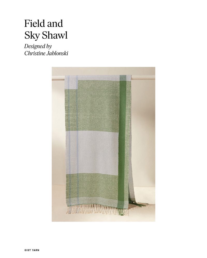 FieldandSkyShawlPatternGistYarn