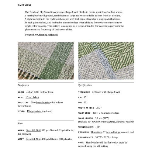 FieldandSkyShawlPatternGistYarn2