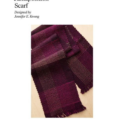 JuxtapositionScarfPatternGistYarn