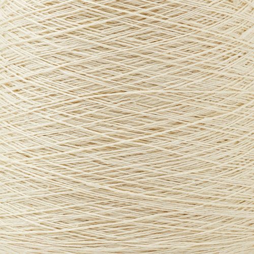 Linen Weaving Yarn Cream Detail