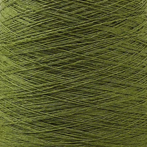 Linen Weaving Yarn Fern Detail