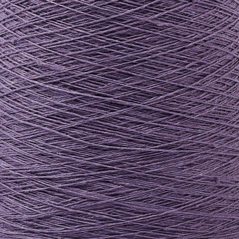 Linen Weaving Yarn Lavender Detail