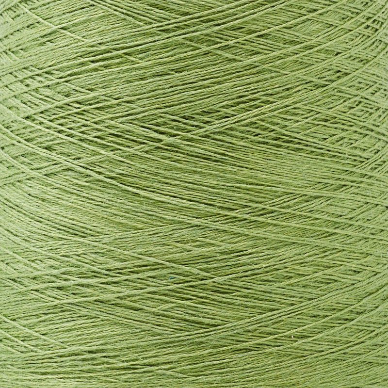 Linen Weaving Yarn Mint Detail