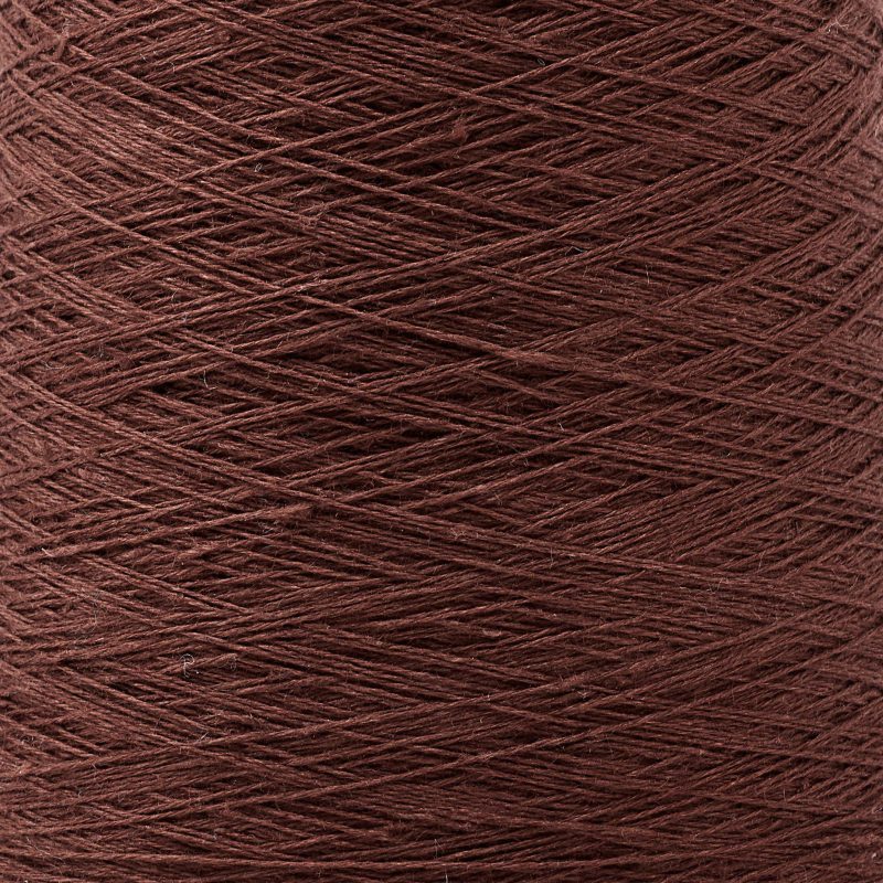 Linen Weaving Yarn Redwood Detail