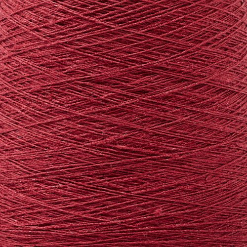 Linen Weaving Yarn Sangria Detail