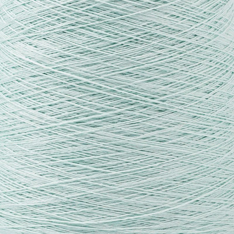 Linen Weaving Yarn Seaglass Detail