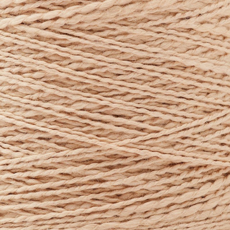 Mallo Cotton Slub Weaving Yarn Clay Detail