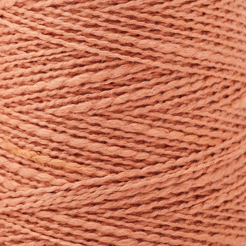 Mallo Cotton Slub Weaving Yarn Spice Detail