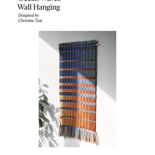 OceanWavesWallHangingPatternGistYarn