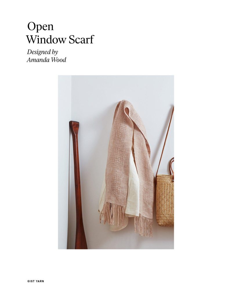 OpenWindowScarfPatternGistYarn