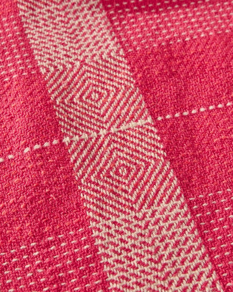 Twill Throw Detail Vertical