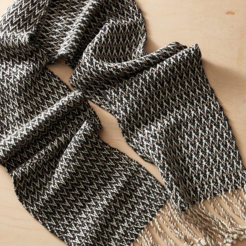 Zig Zag Twill Scarf 3 Web