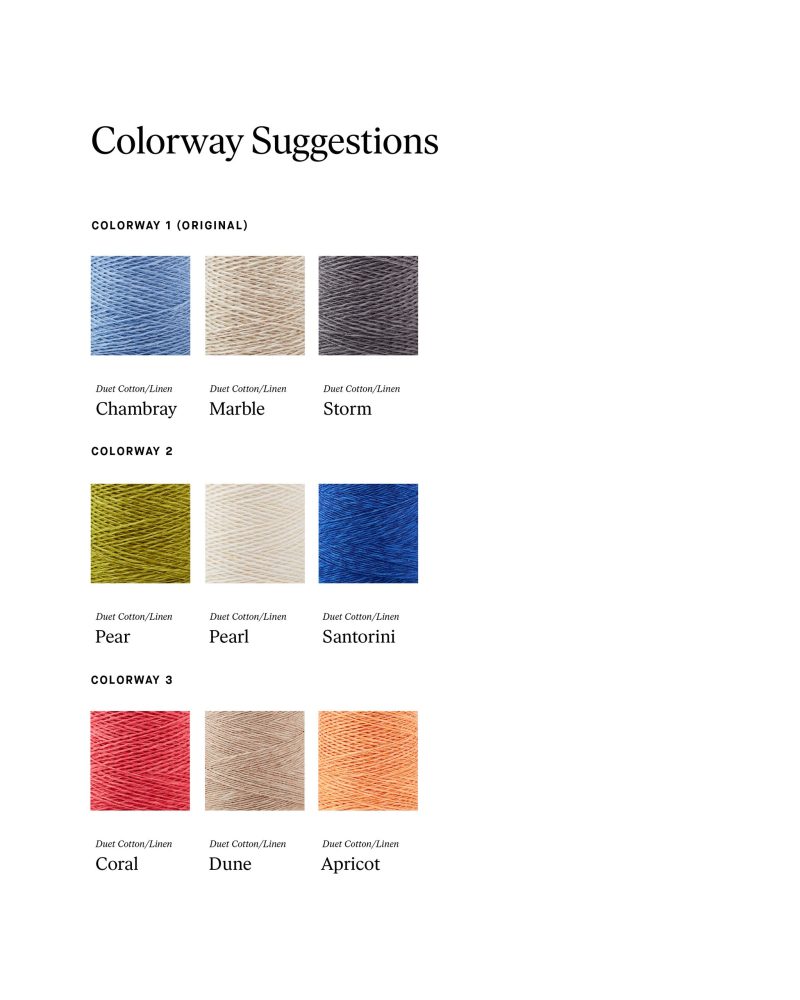 colorway suggestion Coastal Linen Towels