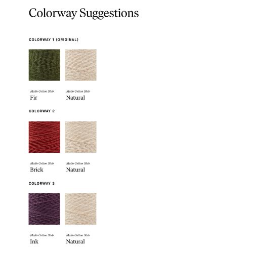 colorway suggestion Droppdrall Fingertip Towels