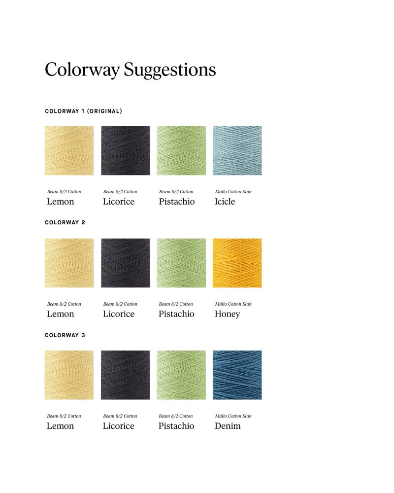 colorway suggestion Trompe L Oeil Towels