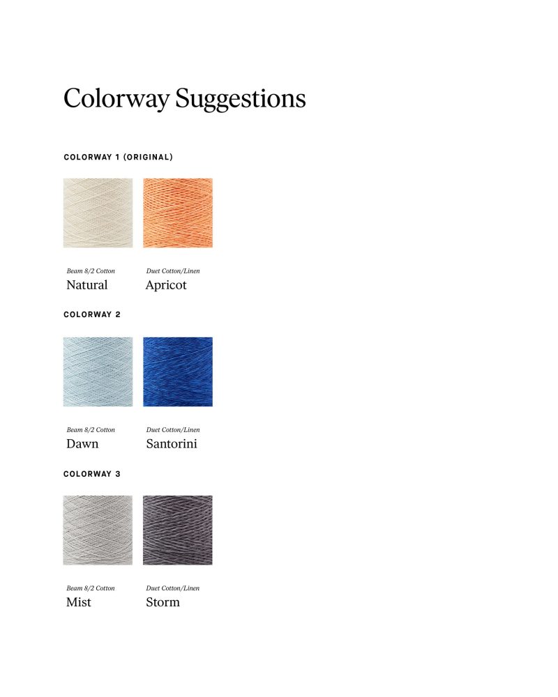 colorway suggestion creamsicle towels